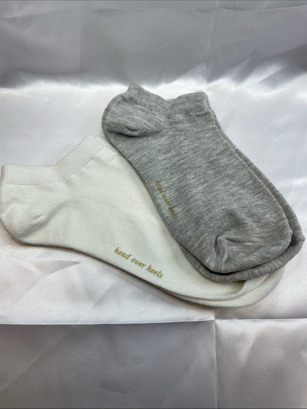 Kate Spade "Head Over Heels" Low-Cut Athletic Socks 2-Pack